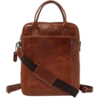 Afbeelding van dR Amsterdam Rugzak Milan 283757 Cognac