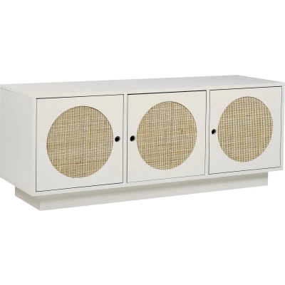 Afbeelding van UYUNI Dressoir Wit Rotan