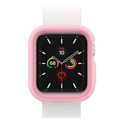Image de OtterBox EXO EDGE Pare chocs pour montre intelligente polycarbonate, TPE coucher de soleil d&#039;été rose Apple Watch (44 mm)