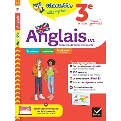 Afbeelding van Anglais 3ème LV1 Niveau A2+ B1, Cycle 4 Workbook