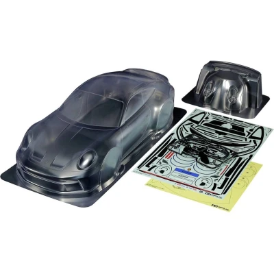 Afbeelding van Tamiya Carrosserie Set Porsche 911 GT3 (992) transparant