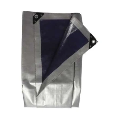Afbeelding van Talen Tools Dekzeil 210gr/m2 6 x 10 m, grijs/blauw