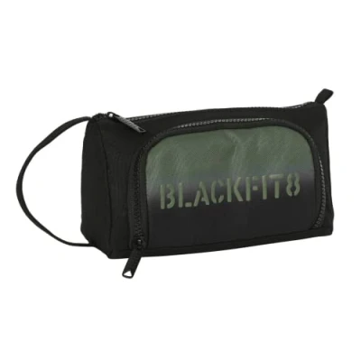 Afbeelding van Schooletui met Accessoires BlackFit8 Gradient Zwart Militair groen (32 Onderdelen)