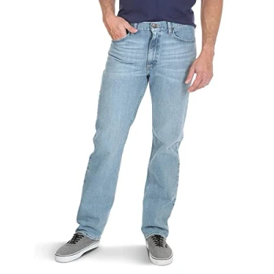 Afbeelding van Wrangler Heren Jeans, Stonewash Light Flex