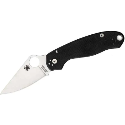 Afbeelding van Spyderco Zakmes Para 3 Black CPM S45VN PE