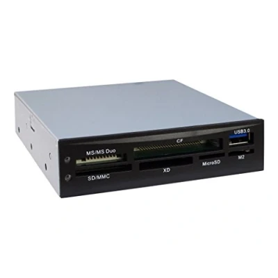 Afbeelding van Inter Tech CI 01 geheugenkaartlezer Intern Zwart USB 3.2 Gen 1 (3.1 1)