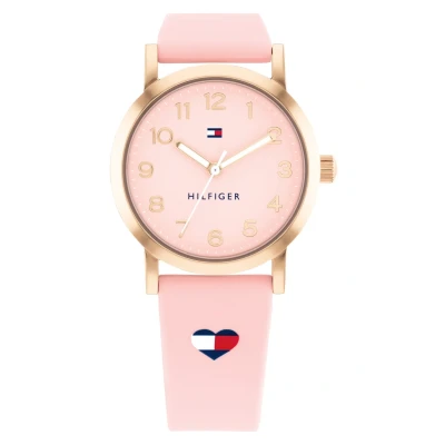 Afbeelding van Tommy Hilfiger Sport Horloge Roségold pink pink, blau voor kinderen, Maat: One Size,