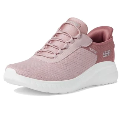 Image de Skechers Baskets Bobs Squad Chaos pour femme, Maille blush, 41 EU