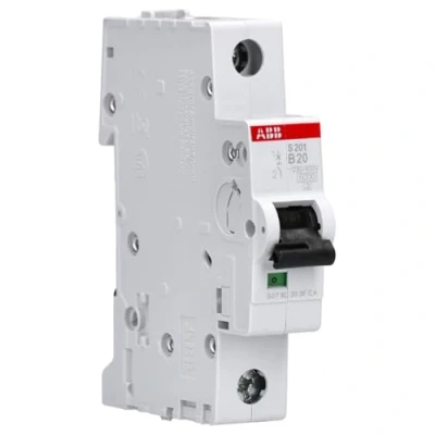 Afbeelding van ABB S201 B20 installatieautomaat 20 A