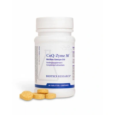 Afbeelding van Biotics CoQ Zyme 30 Tabletten