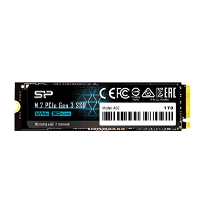 Image de Silicon Power PCIe M.2 NVMe SSD 1TB Gen3x4 R/W up to 2, 200/1, 600MB/s Internal