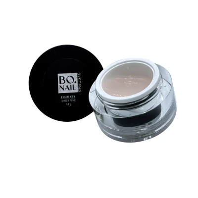 Afbeelding van BO.NAIL Fiber Gel Sheer Pink (14 G) Roze