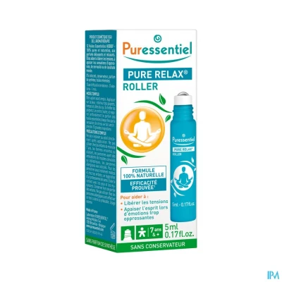 Image de Puressentiel Pure Relax Roller Stress 12hle Ess5ml
