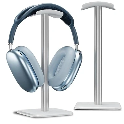Afbeelding van Alyvisun hoofdtelefoonhouder [verzwaarde basis en hogere hoogte], universele bureau voor alle gaming headsets/desktop hoofdtelefoons