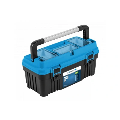Afbeelding van Hogert Technik HT7G066 Gereedschapkoffer Met handgreep blauw/zwart