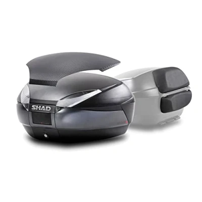 Afbeelding van SHAD Top Case SH48 Carbon grijs + rugleuning
