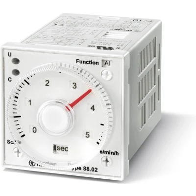 Afbeelding van Finder 88.02.0.230.0002 Tijdrelais Multifunctioneel 1 stuk(s) Tijdsduur: 0.05 s 100 h 2x wisselcontact