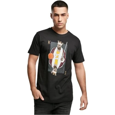 Afbeelding van Mister Tee KING James Tshirt print, Heren, Maat: Small, Black