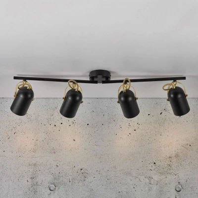 Afbeelding van Plafondspot Lotus met 2 armen, 4 lamps