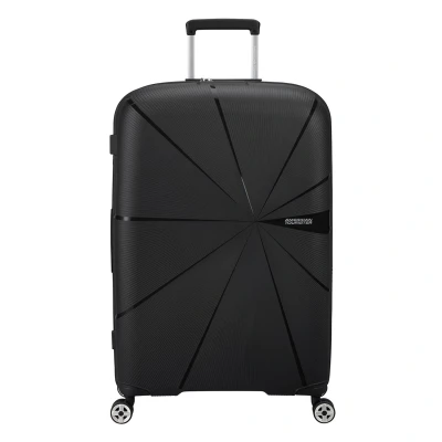 Afbeelding van American Tourister Starvibe Spinner 77 EXP black Harde Koffer