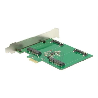 Image de Delock Contrôleur de stockage 2 Canal SATA 6Gb/s PCIe 2.0 x1