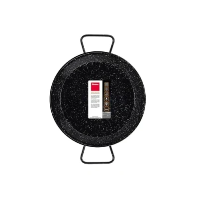 Afbeelding van Metaltex Paella pan van geëmailleerd staal, 4 porties (30 cm), één kleur