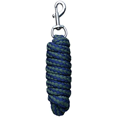 Afbeelding van Harry&#039;s Horse Halsterlijn Soft Standaard Musketon Olijf/navy