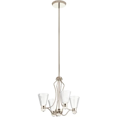 Afbeelding van Kichler LED Kroonluchter 24W 3000K 1625Lm 30 IP44 Polished Nickel