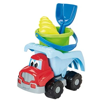 Afbeelding van Ecoiffier Toys 502 vrachtwagen met zandspeelset buitenspel vanaf 18 maanden gemaakt in Frankrijk