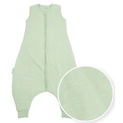 Afbeelding van Meyco baby Slub winter slaapoverall jumper soft green 80cm