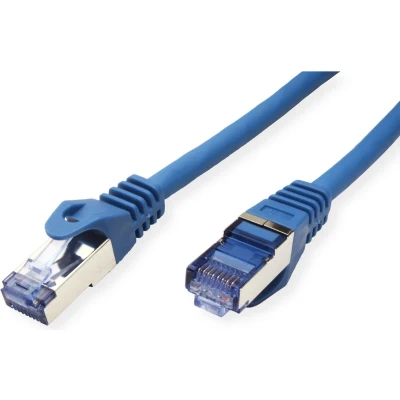 Afbeelding van ROLINE Patchkabel Cat.6A S/FTP (PiMF), Component Level, LSOH, blauw, 10 m