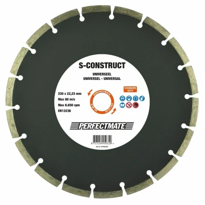 Afbeelding van Perfectmate S Construct diamantzaagblad 115x22,23mm universeel