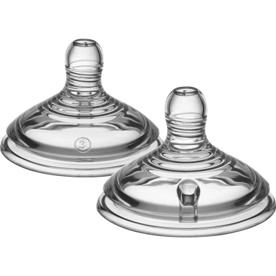 Afbeelding van 2x Tommee Tippee Closer to Nature Flesspeen 6+ mnd 2 stuks