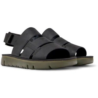 Afbeelding van Camper Oruga Sandalen, Heren, Maat: 45, Schwarz Leer