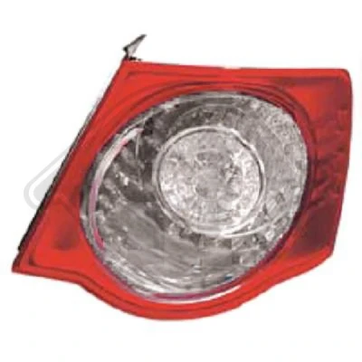 Afbeelding van DIEDERICHS 2232090 Achterlicht rechts LED VOLKSWAGEN: Jetta 3
