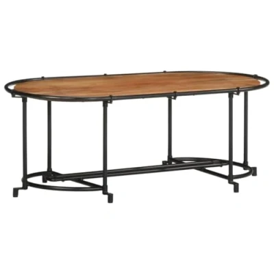 Afbeelding van vidaXL Salontafel 110x55x40 cm massief acaciahout