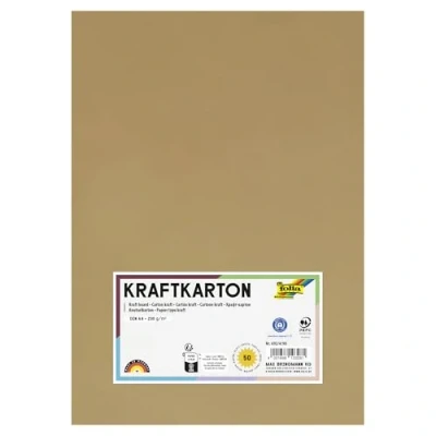 Afbeelding van Kraftpapier Folia A4 230gr 50 vel