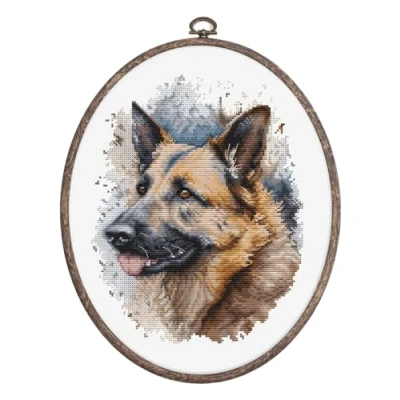 Afbeelding van Luca S The German Shepherd borduren (pakket) BC214