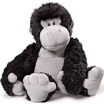 Afbeelding van NICI Gorilla Knuffeldier 25 cm Knuffels voor Meisjes, Jongens &amp; Baby&#039;s Pluizige Knuffel om te Spelen, Knuffelen Verzamelen Gezellige Pluche Dieren
