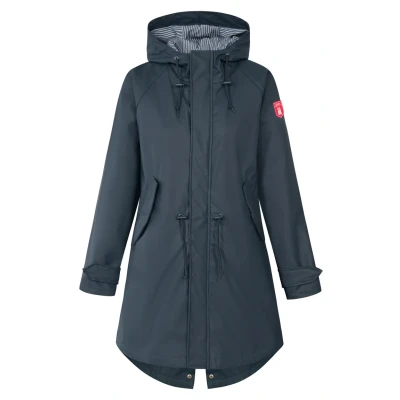 Afbeelding van Derbe Traveby Regenjas, Dames, Maat: 42, Navy