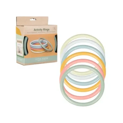 Afbeelding van Little Dutch Activity Ringen Set 6 delig