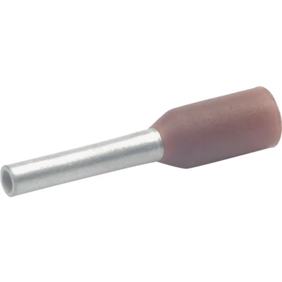 Afbeelding van Klauke 17612 Adereindhulzen 10 mm² Deels geïsoleerd Bruin 100 stuk(s)