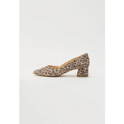 Afbeelding van Paul Green Klassieke pumps, Dames, Maat: 37, Sand/black Leer