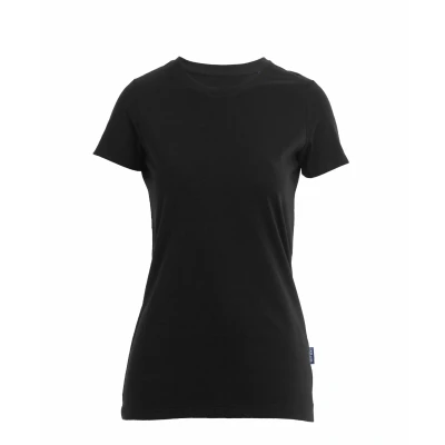 Afbeelding van Damesshirt &#039;Luxury Roundneck Tee&#039; met korte mouwen Black XS