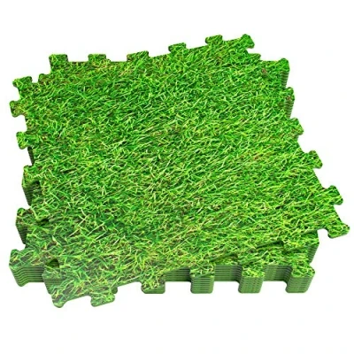 Afbeelding van Aktive 52798 Set van 8 EVA schuim vloerbeschermers voor zwembad, demonteerbaar, 50 x cm
