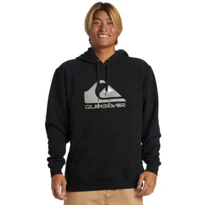Afbeelding van Quiksilver Big Logo Hoodie Zwart M Man