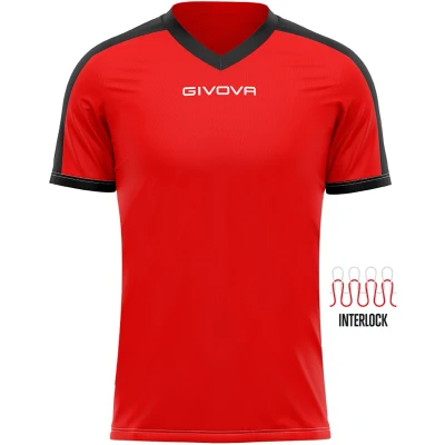 Afbeelding van Sports T shirt Givova Revolution Yellow Black L