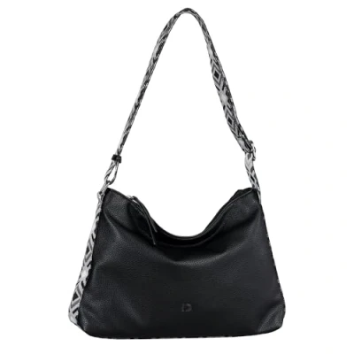 Afbeelding van TOM TAILOR Schoudertas Donata Hobo Bag Black Zwart