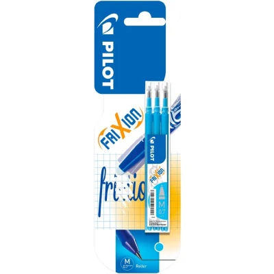 Afbeelding van Pilot Vullingen Frixion Ball en Click Lichtblauw 0.7mm op blister