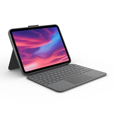 Afbeelding van Logitech Combo Touch Apple iPad (2022) Toetsenbord Hoes AZERTY